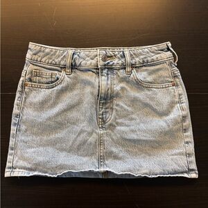 Pacsun Bella Light Indigo Denim Skirt- Pacsun